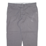 DICKIES 874 Workwear Mens Trousers Grey Regular Straight W40 L30