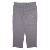 DICKIES 874 Workwear Mens Trousers Grey Regular Straight W40 L30