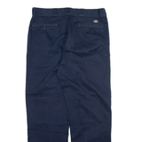 DICKIES 874 Workwear Mens Trousers Blue Regular Straight W36 L32