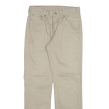 LEVI'S 514 Mens Trousers Beige Slim Straight W30 L32