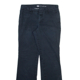 DICKIES Womens Trousers Blue Slim Bootcut W30 L31