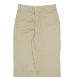 DICKIES Womens Trousers Beige Regular Straight W28 L26