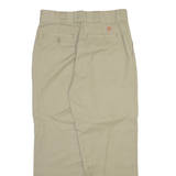 DICKIES Womens Trousers Beige Regular Straight W28 L26