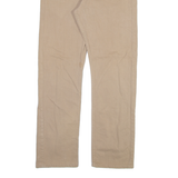 LEVI'S 513 Mens Trousers Beige Slim Straight W34 L30