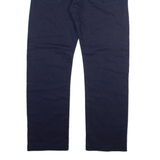LEVI'S 513 Mens Trousers Blue Slim Straight W32 L27