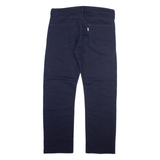 LEVI'S 513 Mens Trousers Blue Slim Straight W32 L27