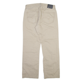 LEVI'S 559 Mens Trousers Beige Relaxed Straight W34 L31