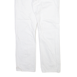 NAUTICA Mens Trousers White Regular Straight W30 L30