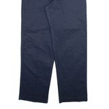 DICKIES Mens Trousers Blue Regular Straight W32 L30