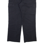 DICKIES Cargo Mens Trousers Black Regular Straight W36 L30