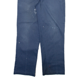 DICKIES 874 Workwear Mens Trousers Blue Regular Straight W33 L30