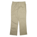DICKIES Womens Trousers Beige Regular Bootcut W32 L31