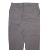 DICKIES 874 Workwear Mens Trousers Grey Regular Straight W38 L32