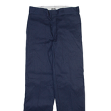 DICKIES 874 Workwear Mens Trousers Blue Regular Straight W30 L32
