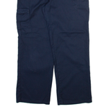 DICKIES Womens Trousers Blue Relaxed Straight W30 L28
