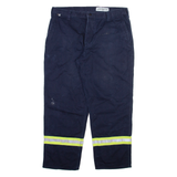 CARHARTT Mens Trousers Blue Relaxed Straight W38 L30