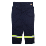 CARHARTT Mens Trousers Blue Relaxed Straight W38 L30