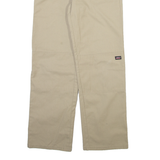 DICKIES Boys Trousers Beige Regular Straight W28 L30