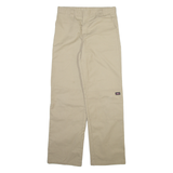 DICKIES Boys Trousers Beige Regular Straight W28 L30