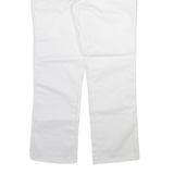 DICKIES Carpenter Womens Trousers White Regular Straight W36 L32