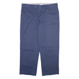 DICKIES 874 Workwear Mens Trousers Black Regular Straight W38 L27