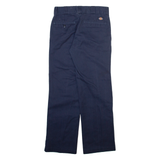 DICKIES 874 Workwear Mens Trousers Blue Regular Straight W30 L30