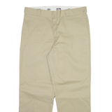 DICKIES 874 Workwear Mens Trousers Beige Regular Straight W38 L30
