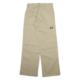 DICKIES Mens Trousers Beige Loose Straight W28 L29