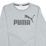 PUMA Mens Sweatshirt Grey Crew Neck S