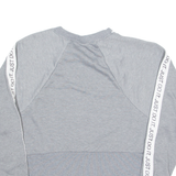 NIKE Cropped Womens Sweatshirt Grey Crew Neck S