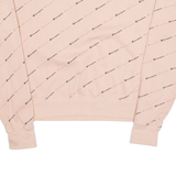 CHAMPION Cropped Womens Sweatshirt Pink Crew Neck L