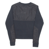 NIKE Womens Sweatshirt Black Crew Neck S
