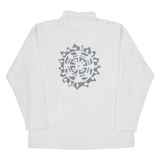 MASER Mens Sweatshirt Grey 1/4 Zip M