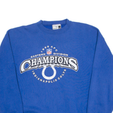 PUMA NFL Indianapolis Colts Mens Sweatshirt Blue Crew Neck USA XL