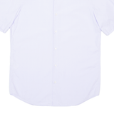 BOSS Mens Plain Shirt Purple M