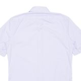 BOSS Mens Plain Shirt Purple M