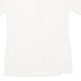 Mens Plain Shirt Beige S