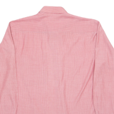 MANLY Mens Shirt Red Striped Long Sleeve M