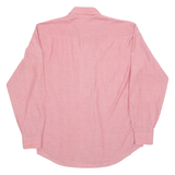 MANLY Mens Shirt Red Striped Long Sleeve M