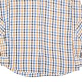 BOGNER Mens Shirt Blue Check Long Sleeve L