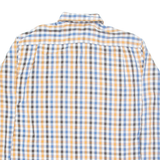BOGNER Mens Shirt Blue Check Long Sleeve L
