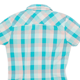 THE NORTH FACE Womens Shirt Blue Check S