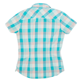 THE NORTH FACE Womens Shirt Blue Check S