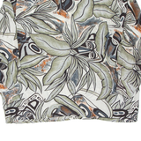 Womens Shirt Green Crazy Pattern Long Sleeve XL