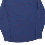 MAMMUT Mens Shirt Blue Check Long Sleeve S
