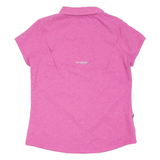 COLUMBIA Womens Worker Shirt Pink M