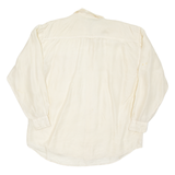 DUKE Mens Plain Shirt Yellow Long Sleeve XL