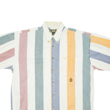 HUNTING HORN Mens Shirt Green Striped M