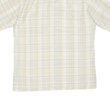 Mens Shirt Beige Check L