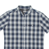 JACK WOLFSKIN Mens Shirt Blue Check S